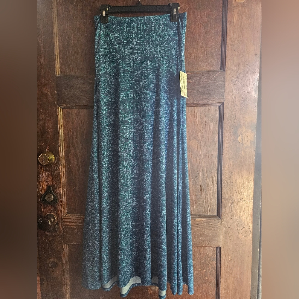 NWT LuLaRoe Paisley Maxi Skirt - Size S